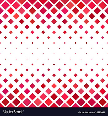 Red abstract square pattern background vector image