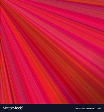 Red abstract sunray background design - graphic vector image