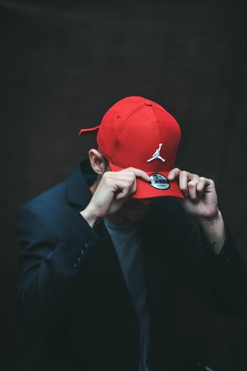 Red Air Jordan Baseball Cap