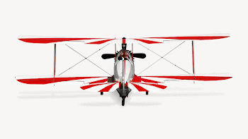 Red airplane collage element psd | Free PSD - rawpixel