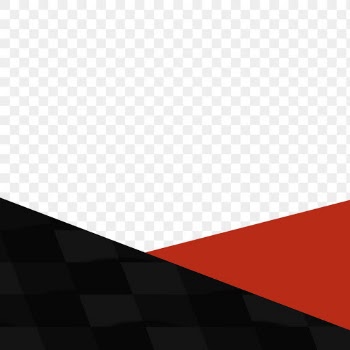 Red and black border transparent background png f