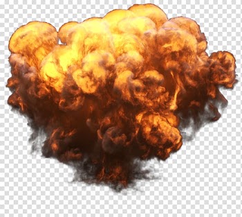 Red and black explosion illustration, Nuclear explosion Computer Icons, explode transparent background PNG clipart