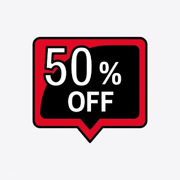 Red and black sale badge design | Free stock vector - 464191