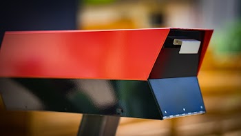 Red and Black Steel Frame