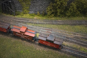 Red and Black Train