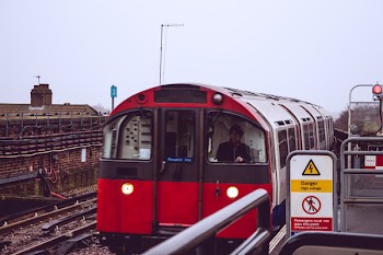 Red and Black Train