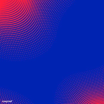Red and blue halftone background vector | Free stock vector - 523525