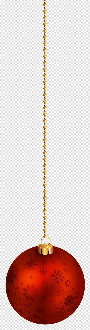 Red and brown christmas bauble illustration, Light Candy cane Red Christmas ornament , Hanging Red Christmas Ball transparent background PNG clipart