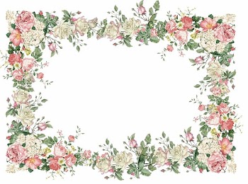 Red and brown floral template, Borders and Frames Flower Frames , Vintage Flower Frame transparent background PNG clipart