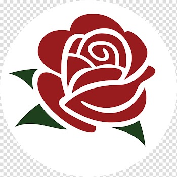 Red and green rose art, Democratic socialism Socialist Party of America Socialist Party USA Rose, rose transparent background PNG clipart