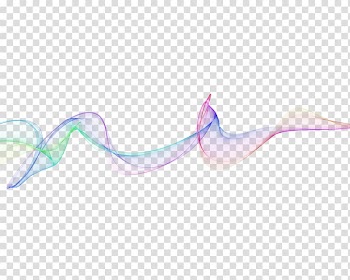 Red and multicolored curved lines illustration, Line Curve, Curve lines transparent background PNG clipart