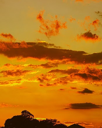 Red and Orange Clouds