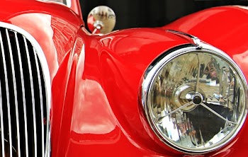 Red and Silver Car