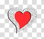 , red and silver heart transparent background PNG clipart