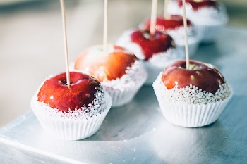 Red and White Cupcakes