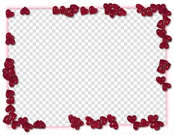 Red and white hearts frame , Heart Frames Computer Icons , Frame Heart Icon transparent background PNG clipart