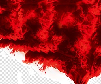 Red and white illustration, Red smoke transparent background PNG clipart