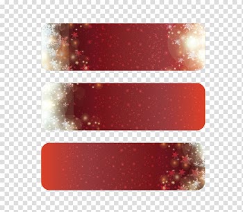 Red and white , Light Banner Red Vecteur, Bright halo banner material transparent background PNG clipart