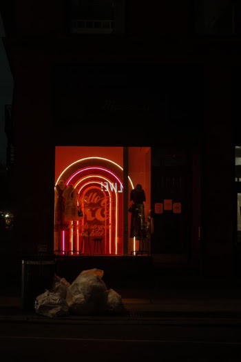 Red and White Lighted Building · Free Stock Photo