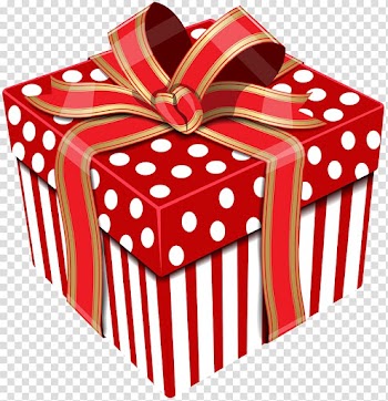Red and white polka-dot giftbox illustration, Cardboard box Gift Paper Do it yourself, Cute Red Gift Box transparent background PNG clipart