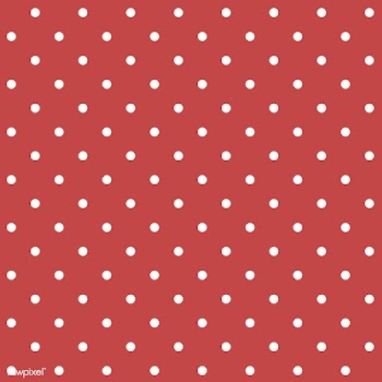 Red and white seamless polka dot pattern vect.. | Free stock vector - 530851