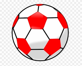 Red And White Soccer Ball