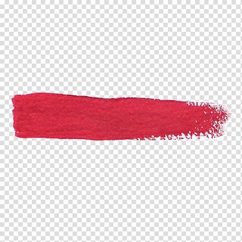 Red and white surface, Paintbrush Watercolor painting, Red watercolor strokes transparent background PNG clipart