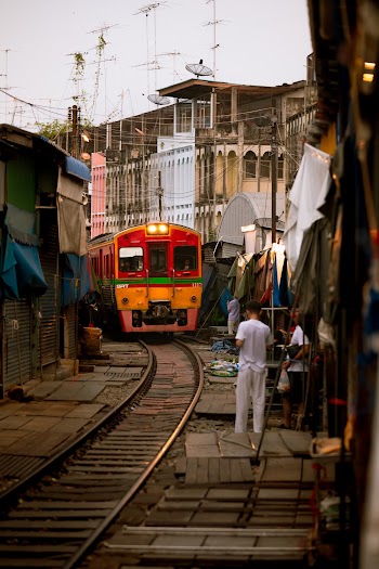 Red and Yellow Train