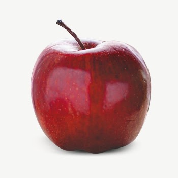 Red apple collage element psd | Free PSD - rawpixel