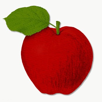 Red apple illustration paper craft style | Free  transparent png - 2337149