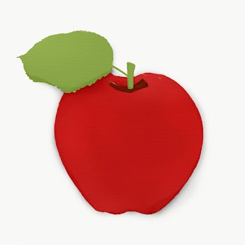 Red apple illustration paper craft style | Free  transparent png - 2337929