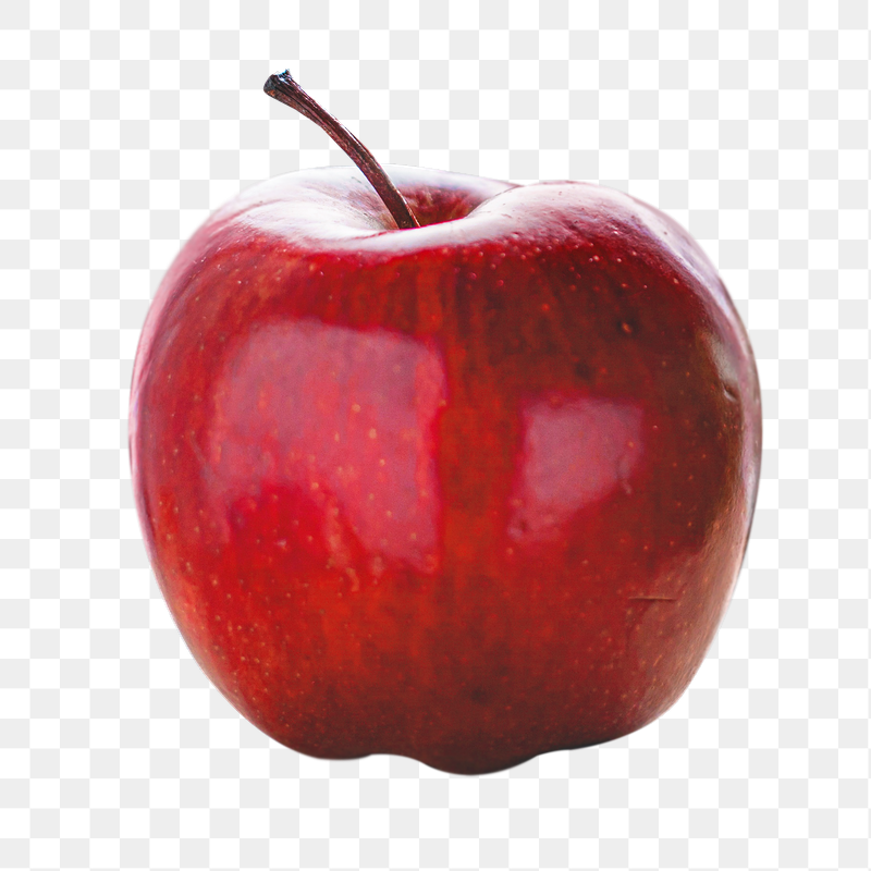 Red apple png sticker, transparent | Free PNG - rawpixel