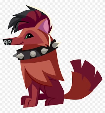 Red Arctic Wolf Graphic - Arctic Wolf