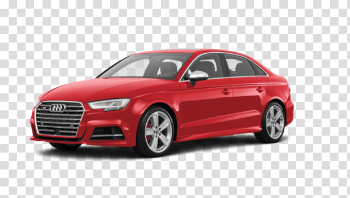 Red Audi PNG Transparent Image