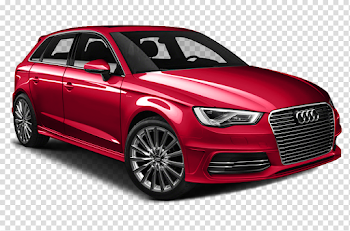 Red Audi Transparent Image