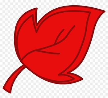 Red Autumn Tree Leaf Free Clip Art Sweetclipart - Red Fall Leaves Clipart