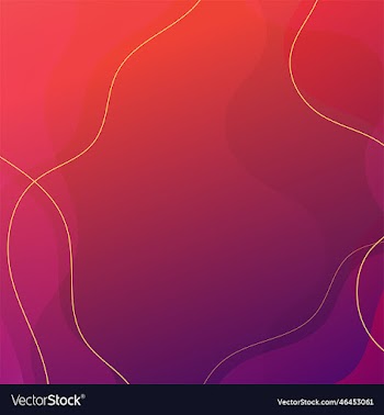 red background with elements