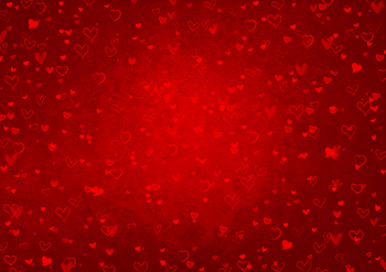 Red Background with Hearts | Gallery Yopriceville - High-Quality ...