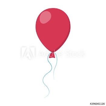 Red balloon icon