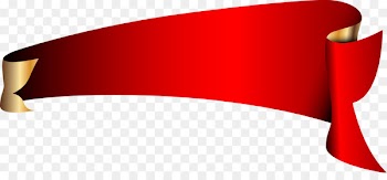 Red Banner - Red roll angle vector banner 