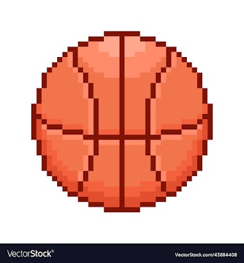 red basketball ball