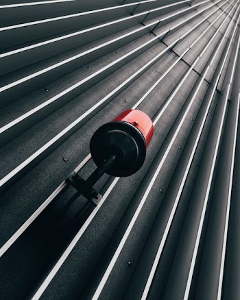 red beacon light