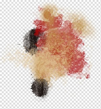 Red, beige, and black floral illustration, Graffiti Illustration, Graffiti transparent background PNG clipart