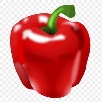 Red bell pepper png sticker, | Free PNG - rawpixel
