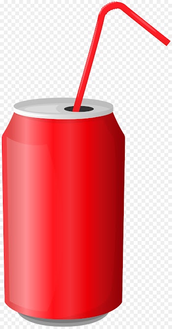 red beverage can cylinder clip art material property