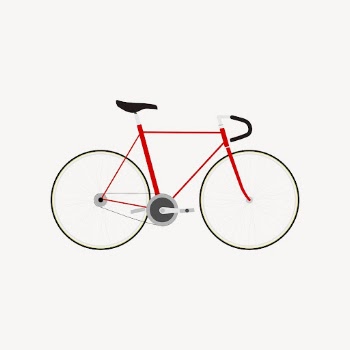 Red bicycle clipart, vehicle illustration. | Free Photo - rawpixel