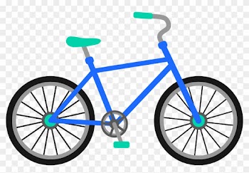 Red Bike Cartoon