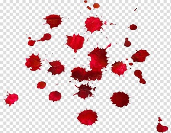 Red blood ink , Blood Drop Red, Drops of blood transparent background PNG clipart