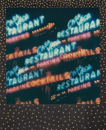 Red, Blue, and Orange Neon Light Sign