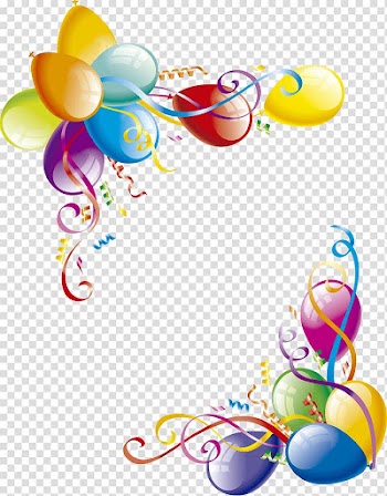 Red, blue, and yellow balloon illustration, Party Faget-Abbatial Moncorneil-Grazan Birthday , Globos transparent background PNG clipart